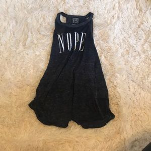 Nope Sleeveless Shirt